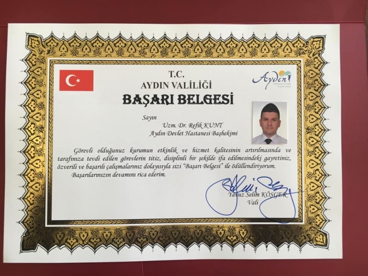 Başhekim Refik Kunt’un Aydın Sevgisi Ağır Bastı