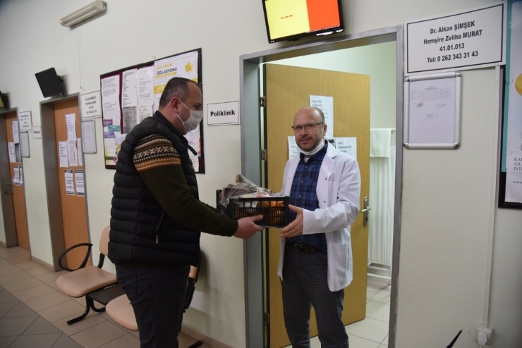 Başiskele Belediyesi’nden Sağlık Çalışanlarına Destek