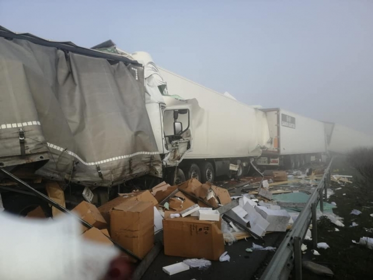 ‘Komşu’da Feci Kaza