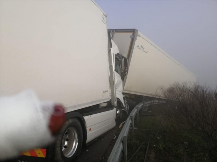 ‘Komşu’da Feci Kaza