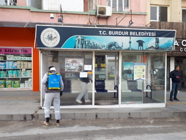 Sadece 2 Korona Virüs Vakası Bulunan Burdur’da Ekipler 4’üncü Dezenfekte Turuna Başladı