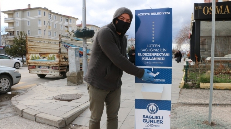 Aziziye’de Korona Seferberliği Sürüyor