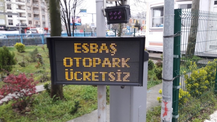 Eyüpsultan’da Esbaş Otoparklarından Ücret Alınmayacak
