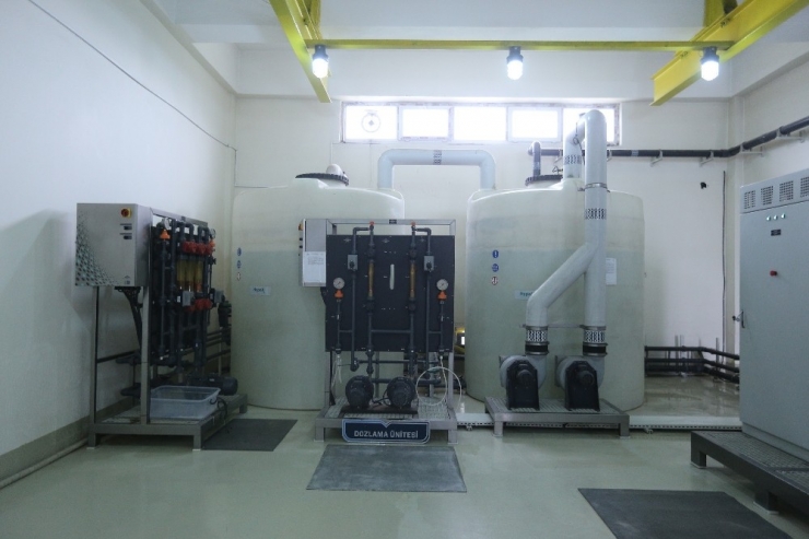 Büyükşehir Kullandığı Dezenfektanı Kendisi Üretti