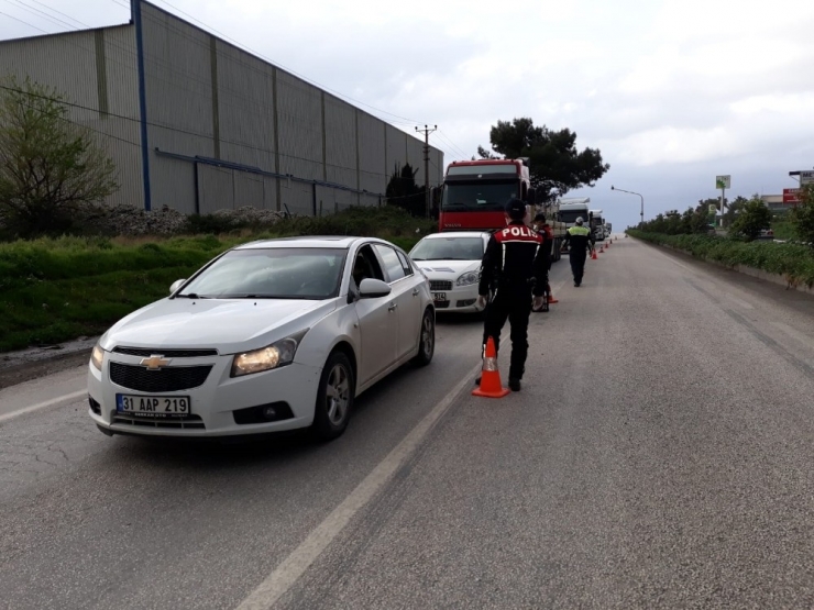 Dörtyol İlçe Emniyet Müdürlüğünden Korona Virüs Denetimi