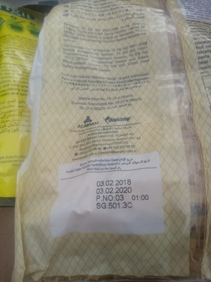 İhtiyaç Sahiplerine Dağıtılacak Kolilere Son Tüketim Tarihi Geçmiş Ürün Yerleştirdiler