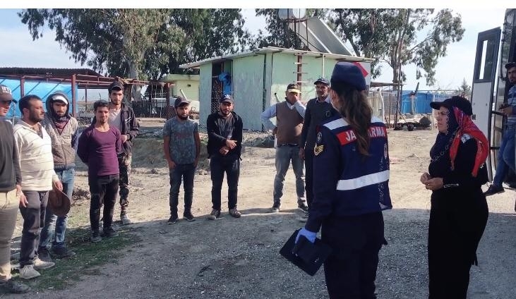 Tarsus Jandarması Koronavirüs Denetimlerini Sürdürüyor