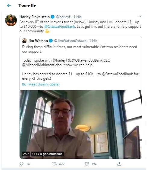 Kanada’da Covid-19 Nedeniyle Ekonomik Krizden Etkilenenlere Yardım