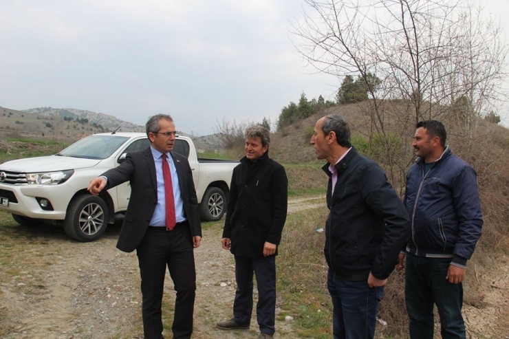Kaymakam Deniz Pişkin, "Çeltik Üreticilerinin Yanındayız"