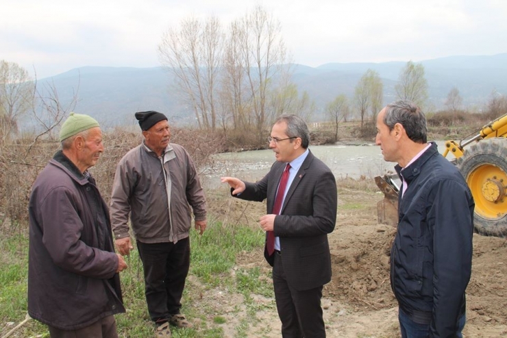 Kaymakam Deniz Pişkin, "Çeltik Üreticilerinin Yanındayız"