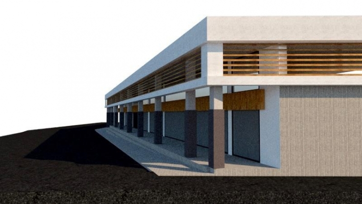 Kemer Lise Caddesi Yenileniyor