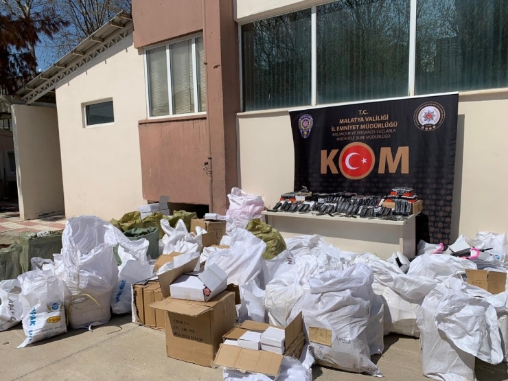 Malatya’da Kaçakçılık Operasyonu