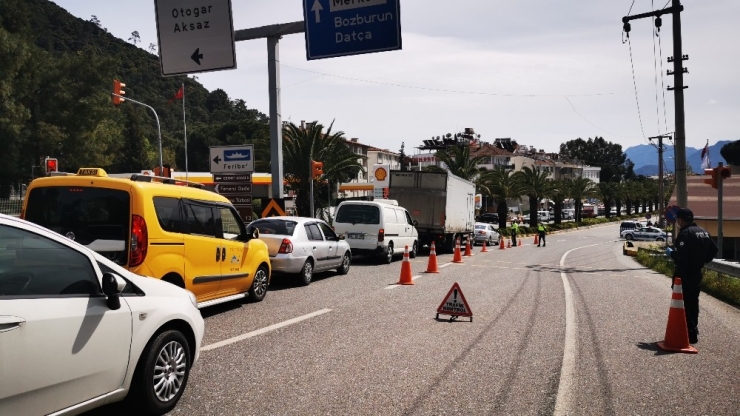 Marmaris’in Tüm Giriş Noktaları Kontrol Altında