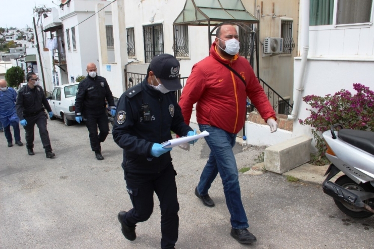 Bodrum’a Gelen Yazlıkçılar Teker Teker Kontrol Edildi