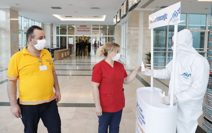 Sultangazi Belediyesi’nden Sağlık Çalışanlarına Destek