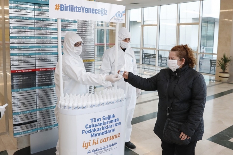 Sultangazi Belediyesi’nden Sağlık Çalışanlarına Destek