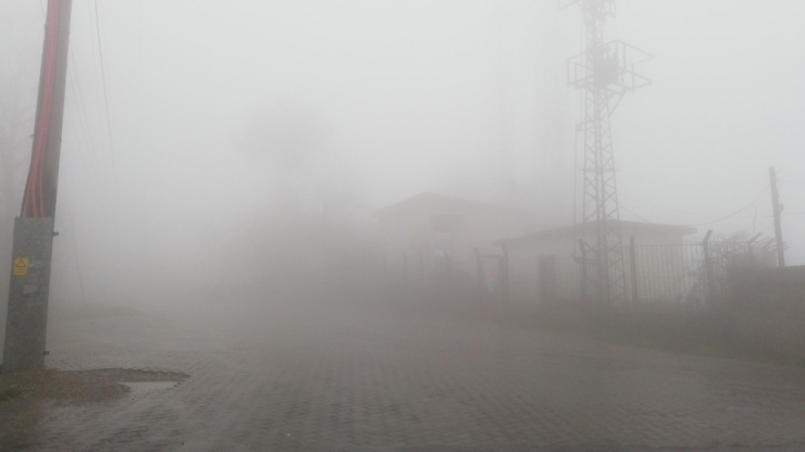 Zonguldak’ta Sis Etkili Oldu
