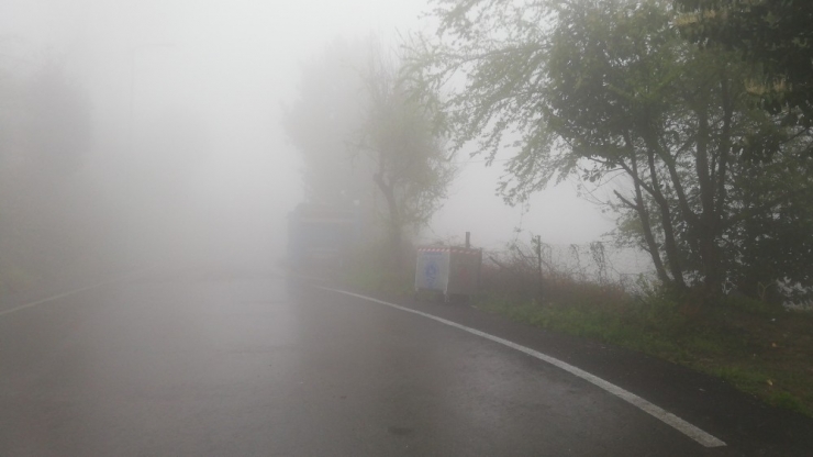 Zonguldak’ta Sis Etkili Oldu