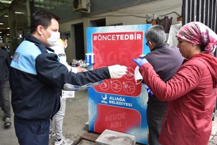 Aliağa Belediyesinden Pazaryerinde Sıkı Denetim