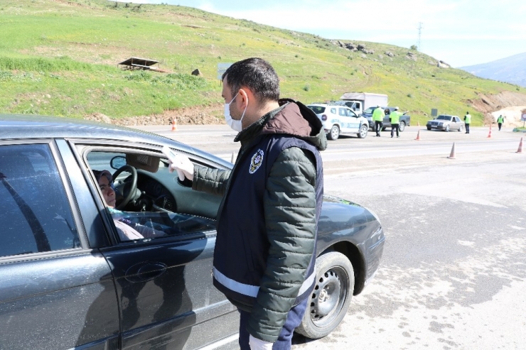 Kahramanmaraş’ta İl Girişlerine Yeni Güvenlik Noktaları Oluşturuldu