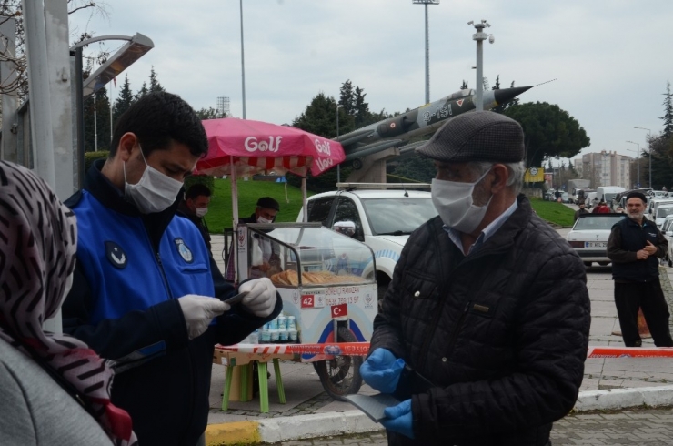Pazar Girişinde Sıkı Denetim