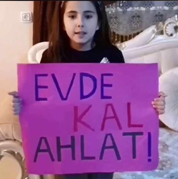 Ahlatlı Öğrencilerden Videolu “Evde Kal Ahlat” Çağrısı