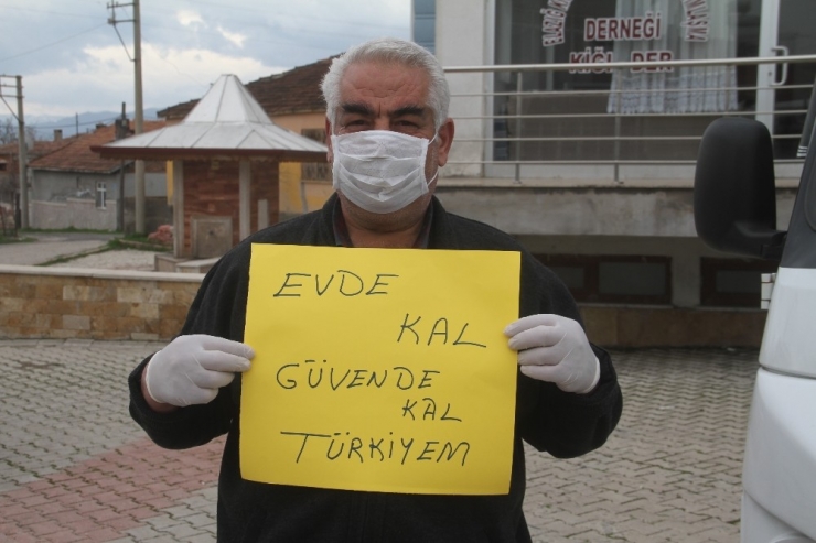 Elazığ’da Minibüsçülerden,sağlık Çalışanlarına Destek