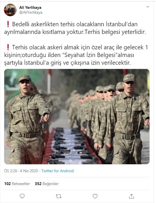 Vali Yerlikaya’dan Bedelli Askerler Ve Cenaze İzinlerine İlişkin Açıklama