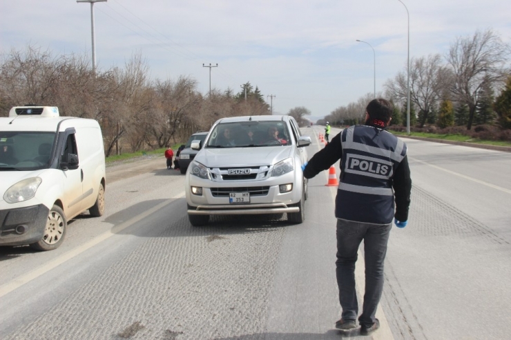 Konya’ya Giriş Ve Çıkışlar Kapatıldı