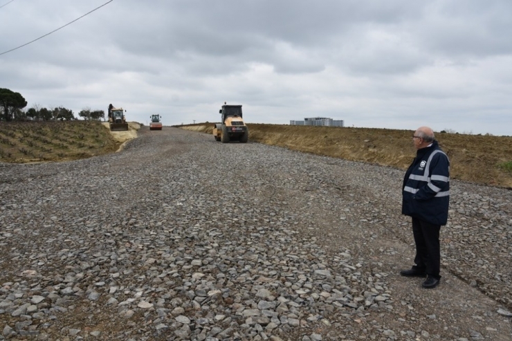 Tekirdağ Şehir Hastanesi Bağlantı Yolu Çalışmaları Başladı