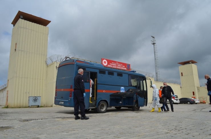 Cezaevi Kampüsündeki Üst Düzey Covid Tedbirleri Görüntülendi