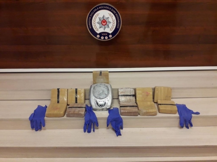 Plastik Sebzelik İçerisinde 5 Kilo 630 Gram Eroin Ele Geçirildi