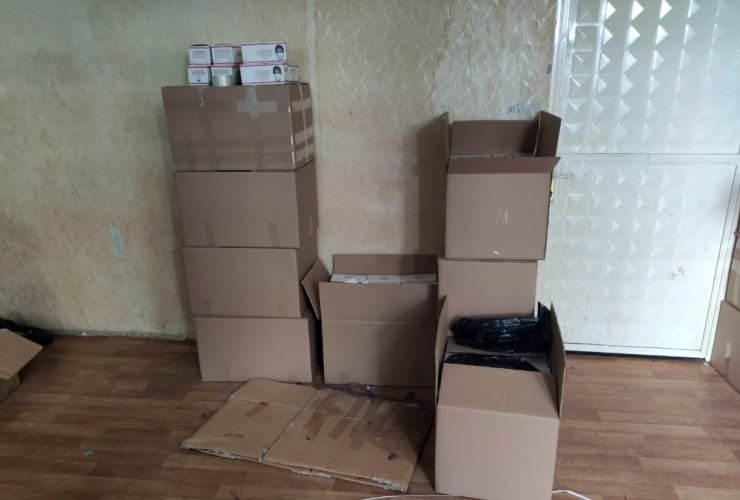 Adana’da Kaçak Maske Operasyonu