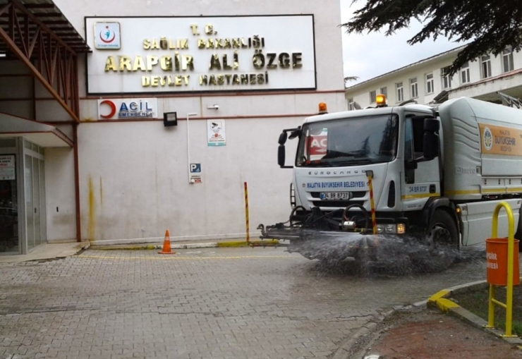 Arapgir’de Dezenfekte Çalışması