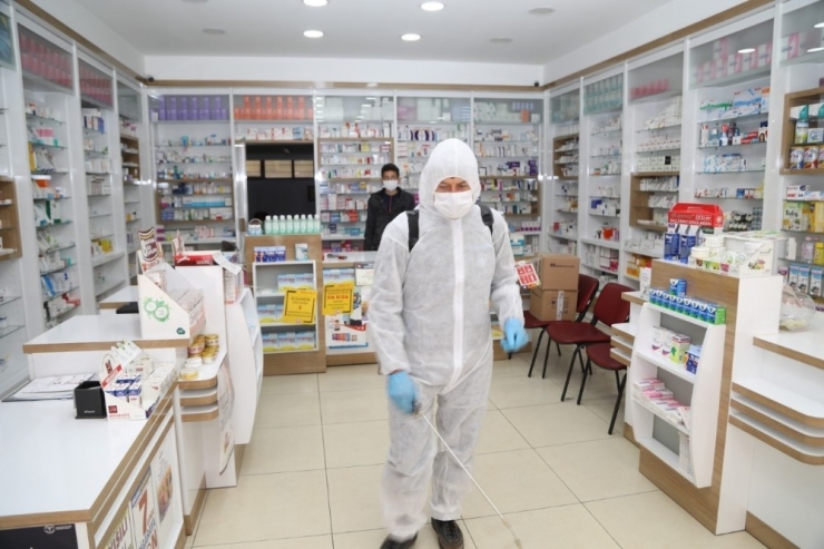 Battalgazi Belediyesi Dezenfekte Çalışmalarına Hız Verdi