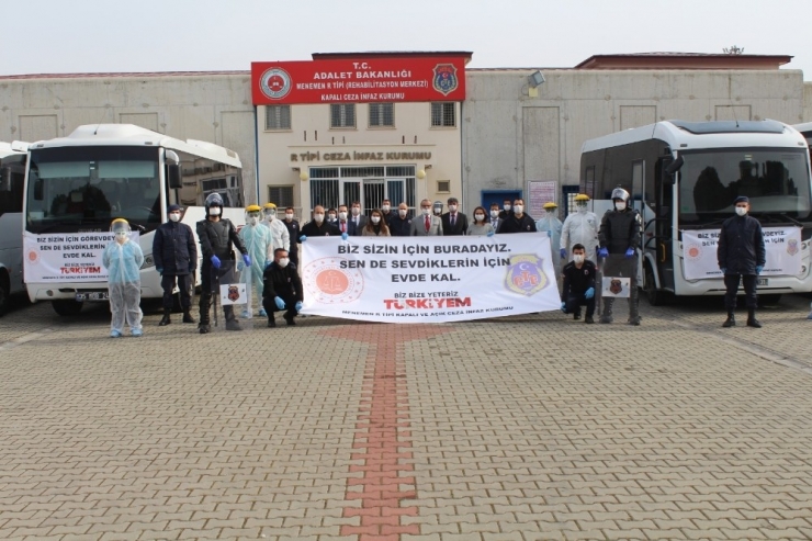 Menemen Hatundere Cezaevi Personeli Kendilerini İzole Etti