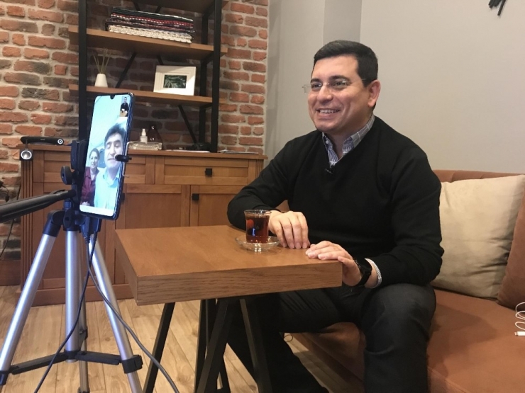 Başkan Tütüncü’den Hemşehrilerinin Evlerine Sanal Ziyaret