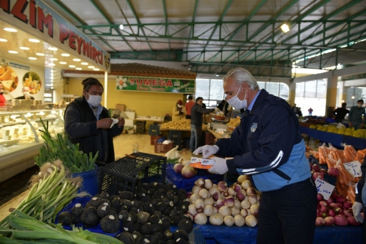 Çiğli’nin Pazaryerlerinde Sıkı Tedbirler