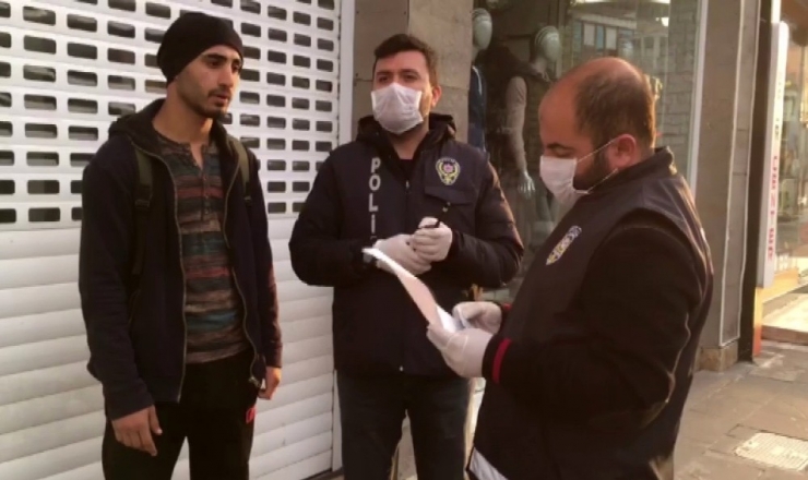 Yasağa Uymayan 20 Yaş Altındaki Gençlere Cezai İşlem