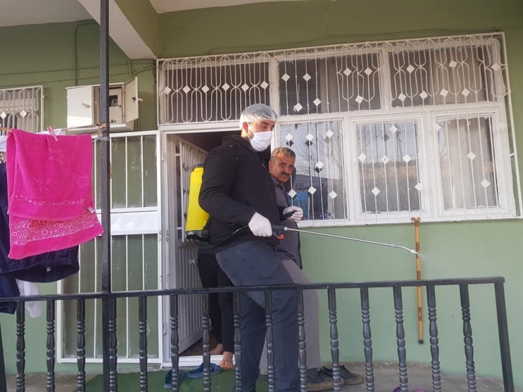 Çakırhöyük Belediyesi Belde Ve Köyleri Dezenfekte Ediyor