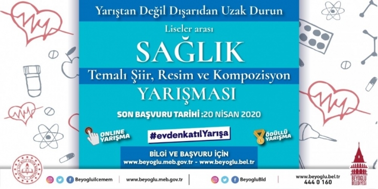 Beyoğlu Belediyesi’nden Gençler İçin 4 Farklı Online Yarışma