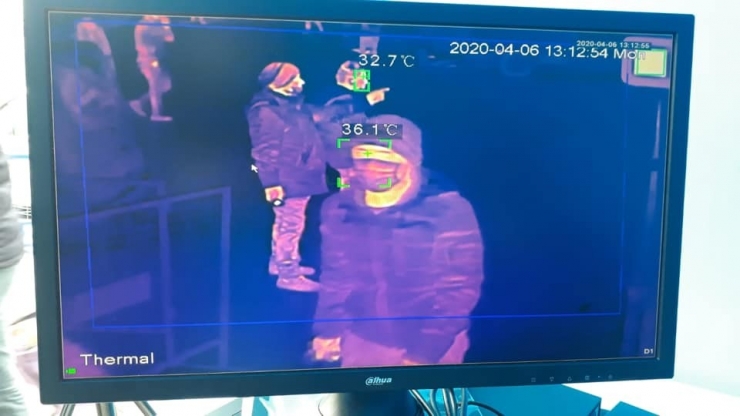 Ezine Pazarında Korona Tedbiri