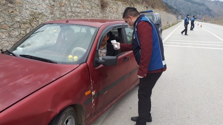 İskilip’te Sürücülere Sıkı Denetim