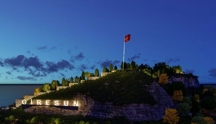Giresun’un Terası Aydınlatılacak