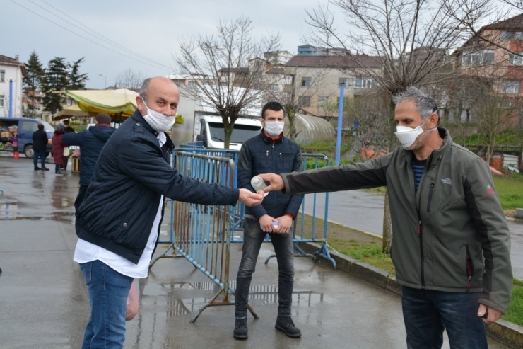 Gülüç Pazarı’nda Sıkı Tedbirler Alındı