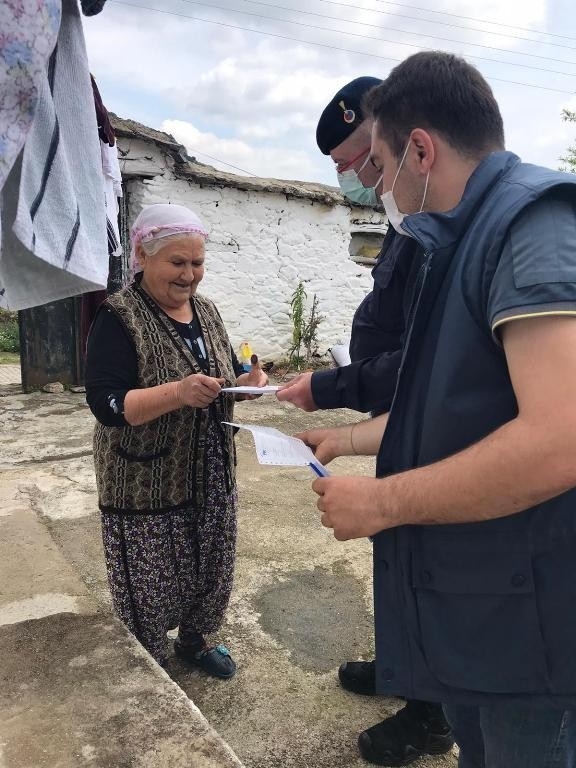 İncirliova’da 1482 Vatandaş Maaşını Evde Aldı