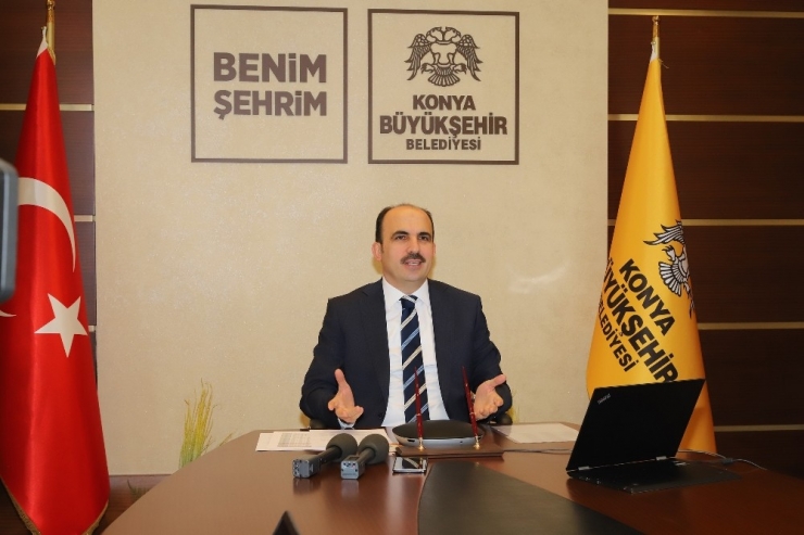 Başkan Altay Video Konferansla Basın Toplantısı Düzenledi