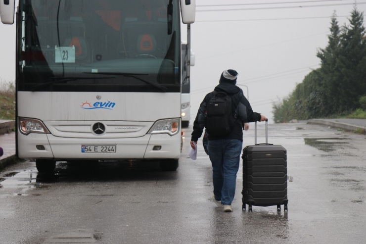 Sakarya’da Karantina Süreleri Biten 631 Vatandaş Yurtlardan Tahliye Ediliyor