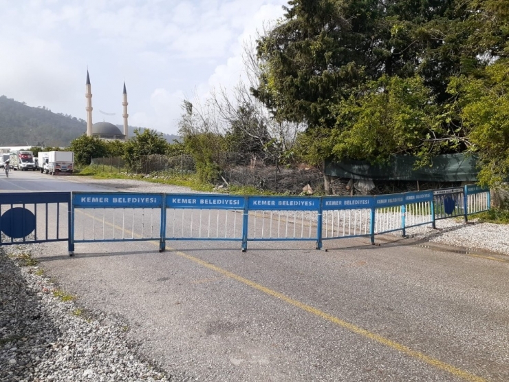 Kemer’de Korona Virüs Önlemleri Devam Ediyor