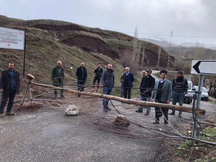 Köylüler Kendilerini Karantinaya Aldı